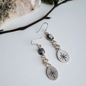 ITRI IGENNI (ⵉⵜⵔⵉ ⵉⴳⴻⵏⵏⵉ) - STARRY SKY - EARRINGS